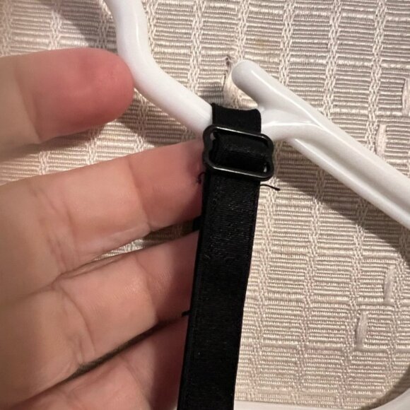 Vintage D&G Dolce Mini Denim Dress Size 40 (US 6) Adjustable Straps Y2K Designer - Picture 4 of 10